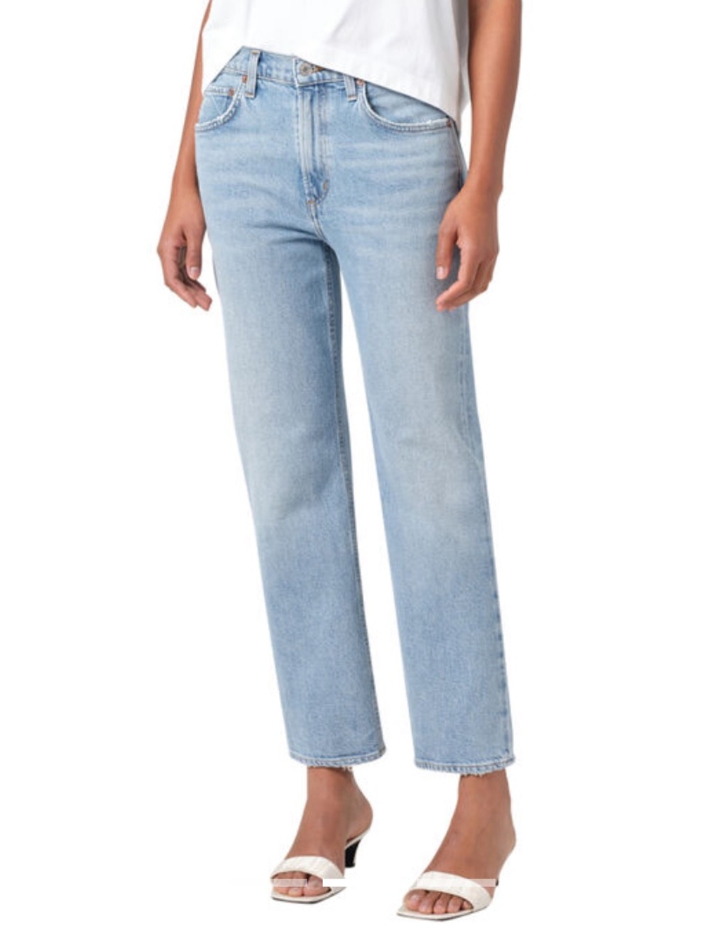 AGOLDE Valen Straight Leg Jean (Stretch) in Formula Size 28